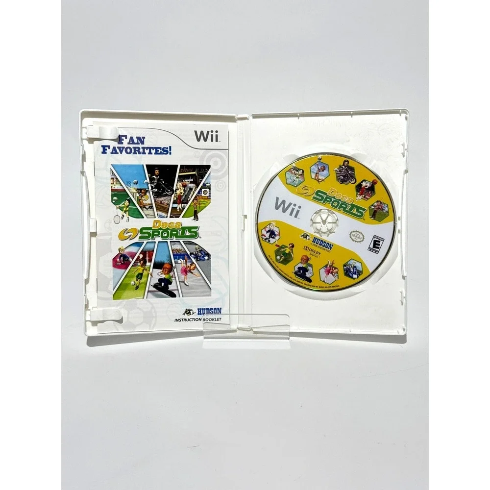 Deca Sports (Nintendo‎ Wii, 2008) -CIB & Complete & Manual